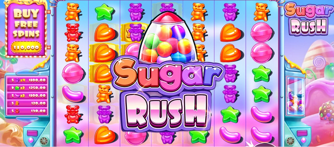 Sugar Rush κύλιση παιχνιδιών τρίτο επίπεδο